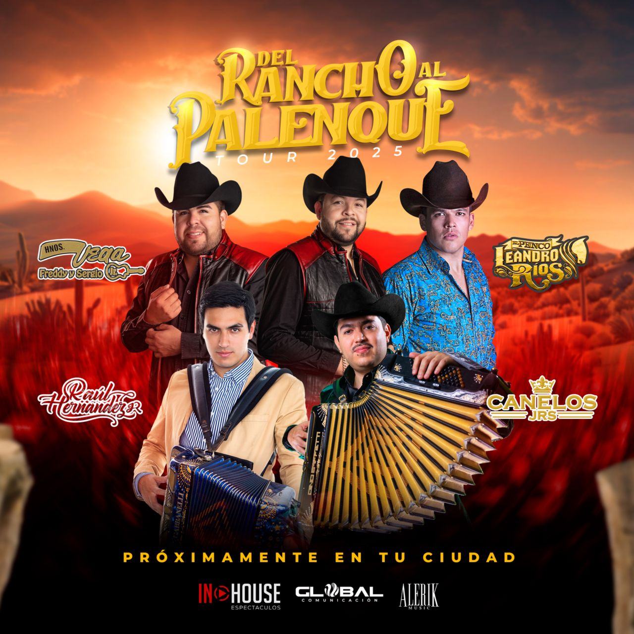 Llega el Del Rancho al Palenque Tour a Obregón