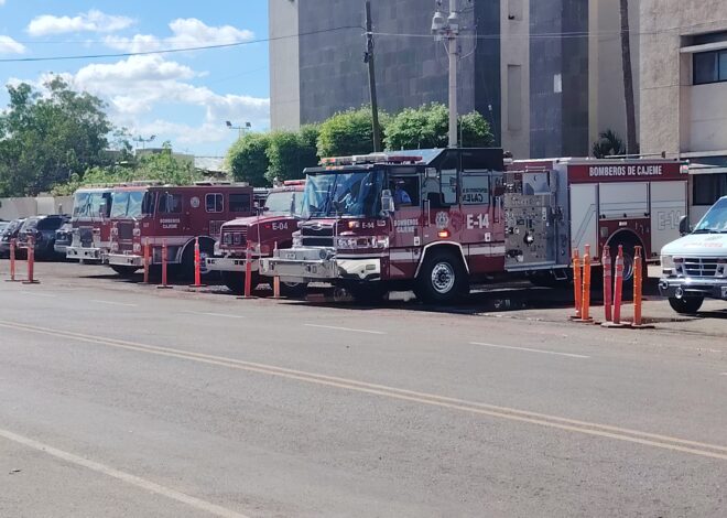 Bomberos de Cajeme celebran 76 años