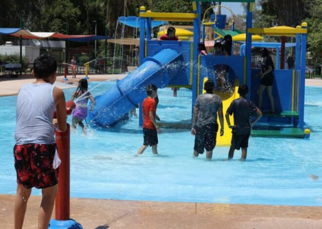 Niños y Niñas de Esperanza Disfrutan del Parque Infantil Ostimuri