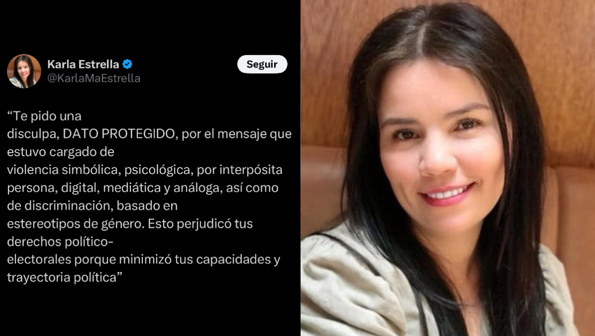 Karla Estrella, en el centro del debate por libertad de expresión