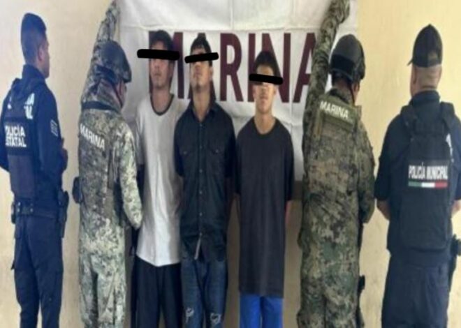 Detenidos Cuatro Personas en Operativo Mixto en Cajeme