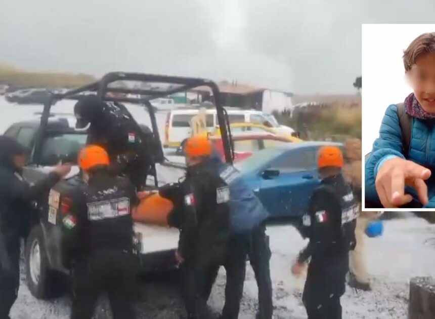 Tragedia en el Iztaccíhuatl, joven lo veía venir
