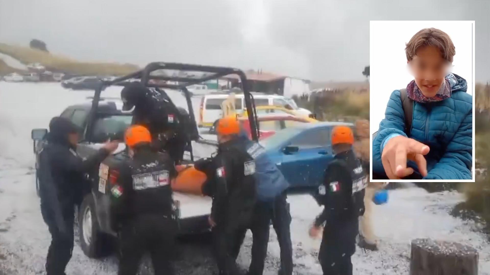 Tragedia en el Iztaccíhuatl, joven lo veía venir