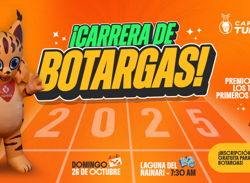 ¡Llega la Carrera de Botargas TUFESA 2025!