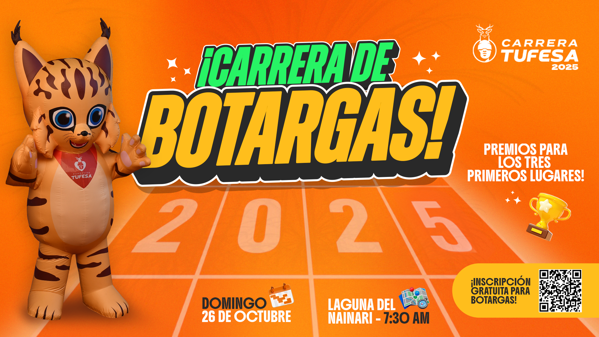 ¡Llega la Carrera de Botargas TUFESA 2025!