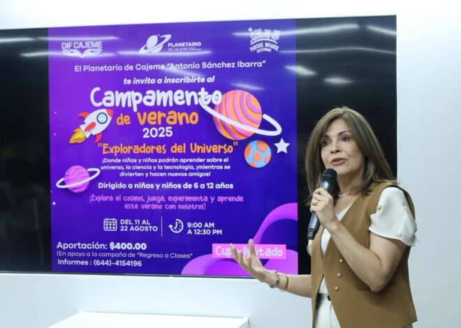 Exploradores del Universo: ciencia y diversión en Cajeme