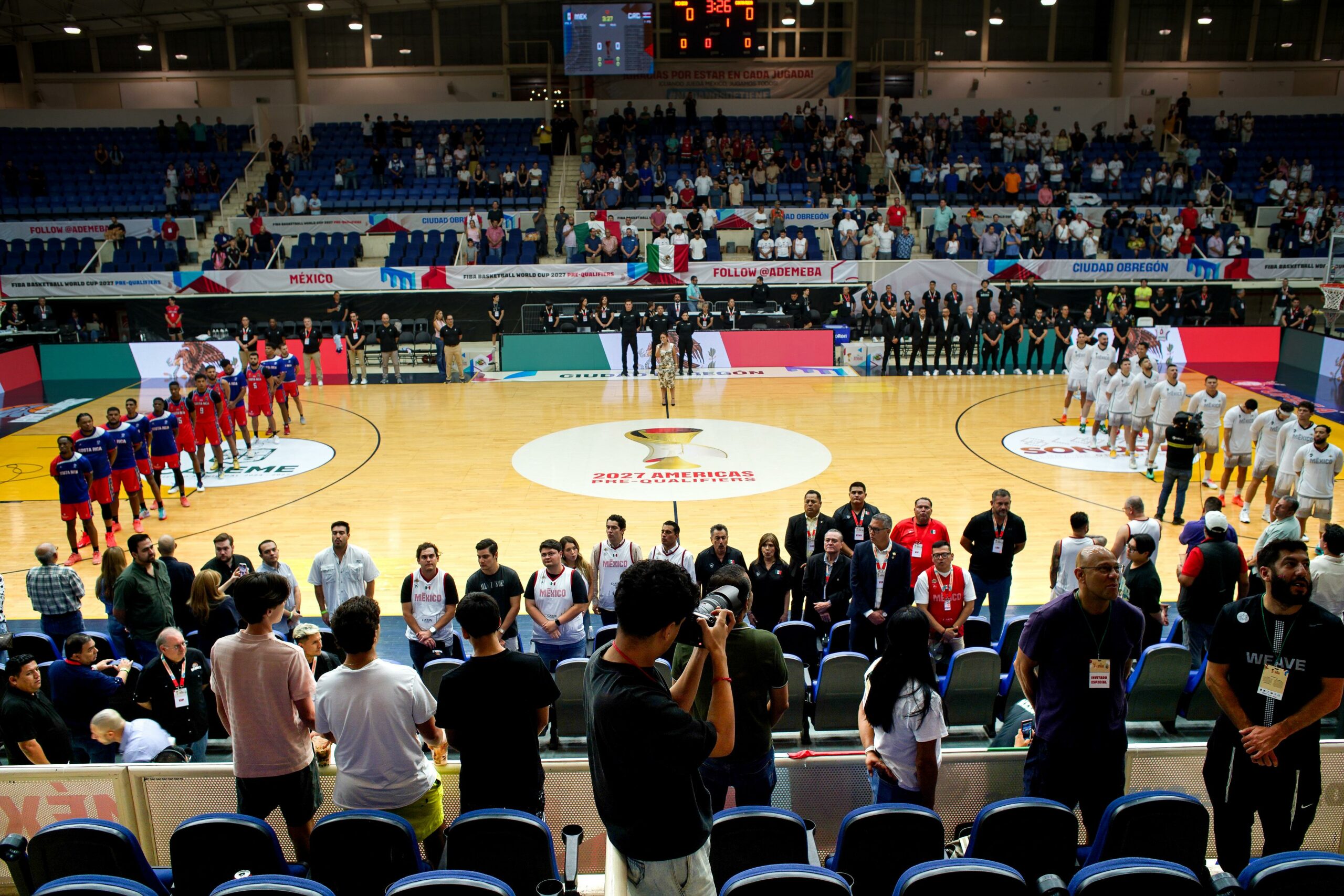 Inauguran en Cajeme el “FIBA World Cup Prequalifiers 2025