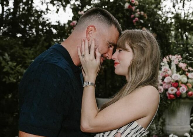 Taylor Swift y Travis Kelce se comprometen