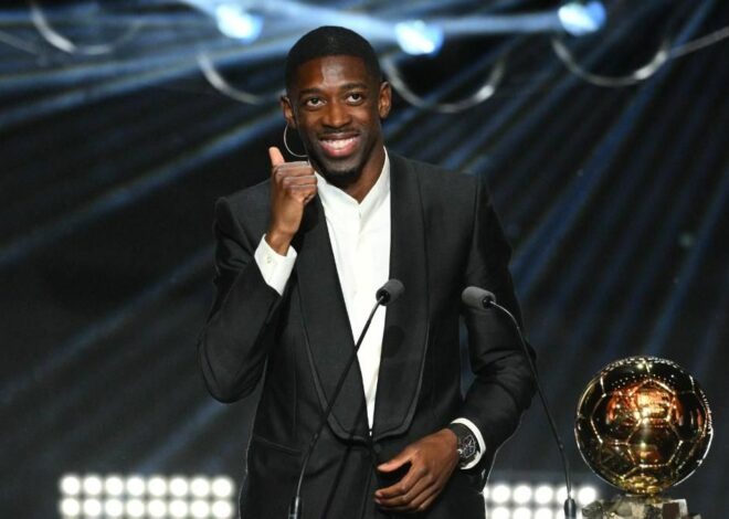 ¡Bombazo! Dembélé le roba el Balón de Oro a Yamal