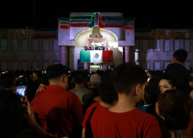 ¡Obregón se lució! Grito con lleno, banda y antojitos