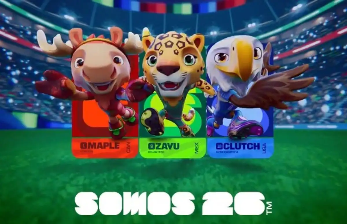 Zayu, Maple y Clutch: las mascotas del Mundial 2026 ya son oficiales