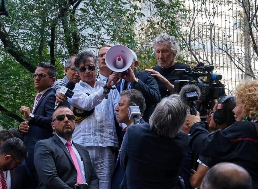 Waters + Petro: protesta que hace ruido mundial