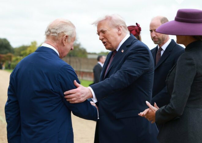 Trump en Windsor: show real (y chisme) a lo grande