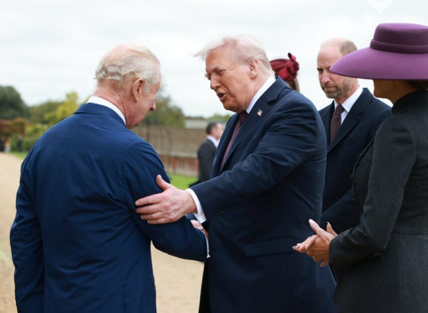 Trump en Windsor: show real (y chisme) a lo grande