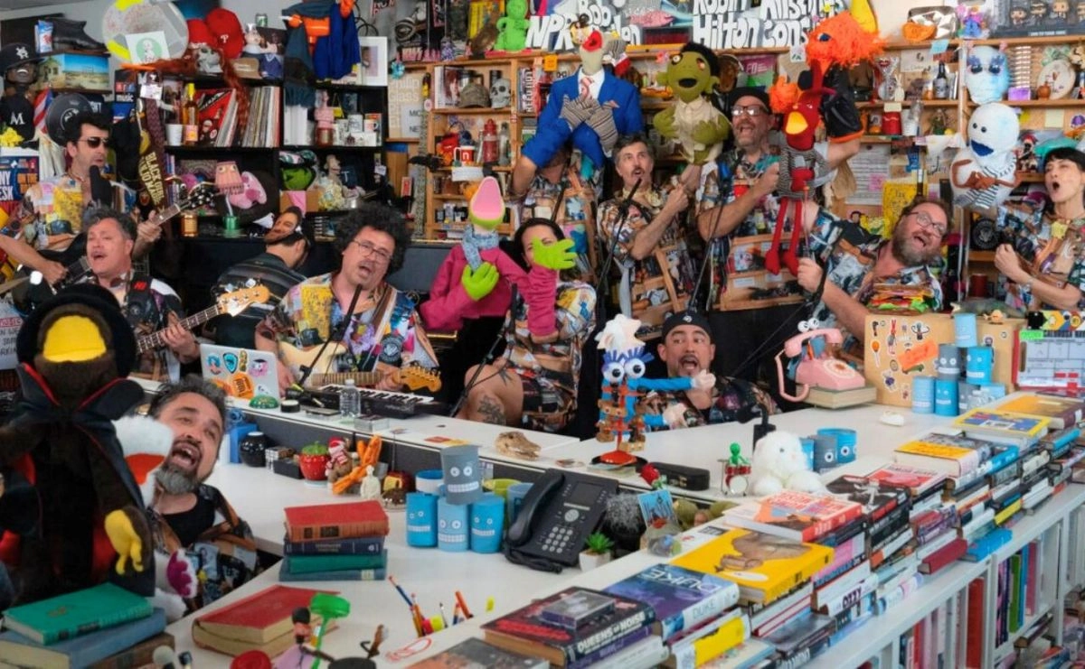 31 Minutos conquista Washington con Tiny Desk y se burla de Trump