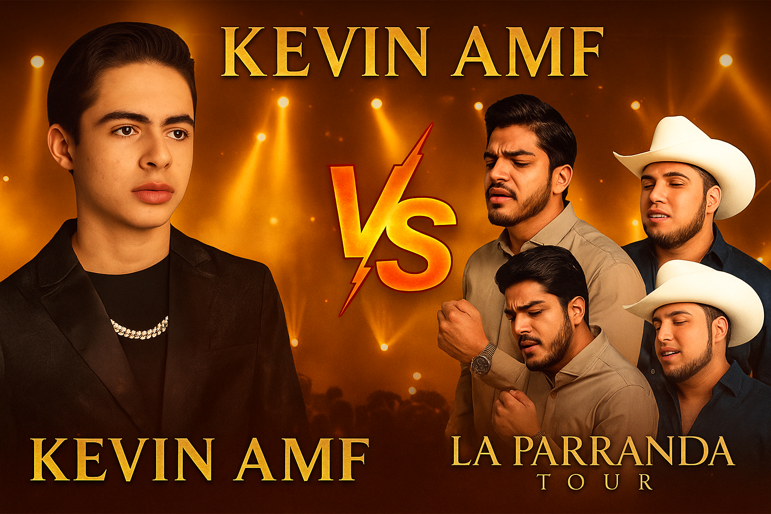 ¡La fiesta está servida! Kevin AMF y La Parranda Tour llegan a la ExpoFest Cajeme 2025