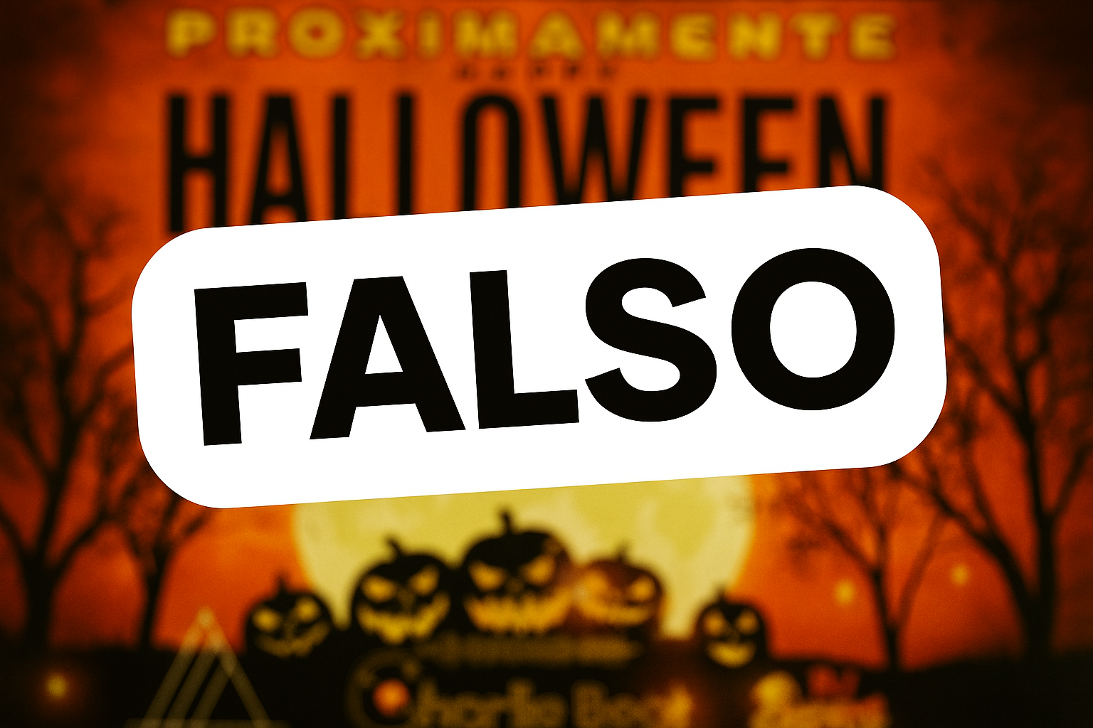 ¡Falso Halloween en Obregón! SSPM y Protección Civil se deslindan del evento