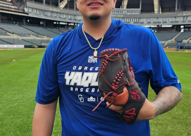 Efraín Contreras se une a los Yaquis con gran motivación