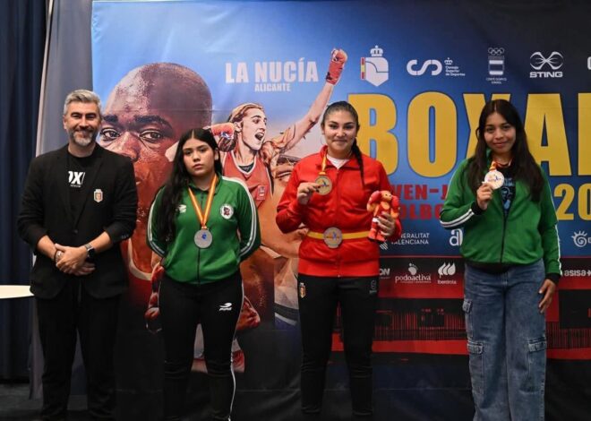 Gabriela Hernández, boxeadora yaqui, conquista el subcampeonato en España