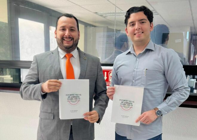 Manuel Scott presenta su informe legislativo y destaca apoyo a la niñez y al deporte