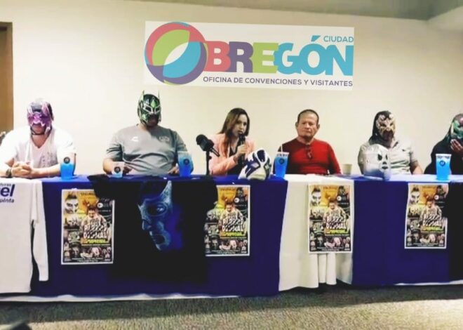 OCV impulsa la lucha libre en Ciudad Obregón
