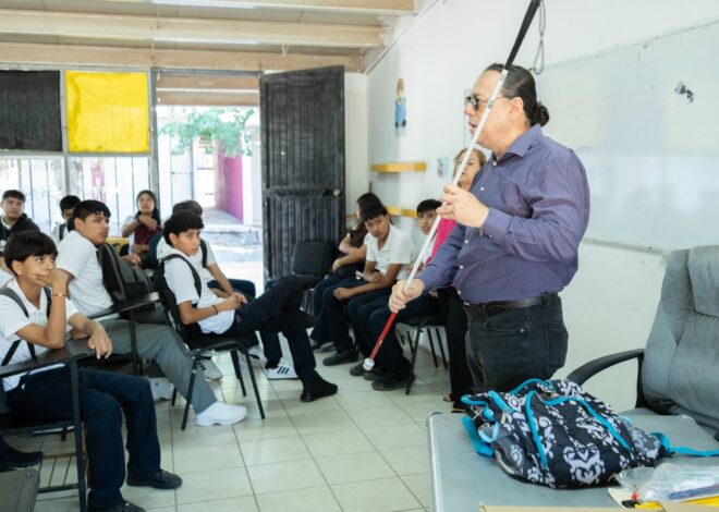 DIF Cajeme impulsa conciencia sobre discapacidad visual en Cócorit