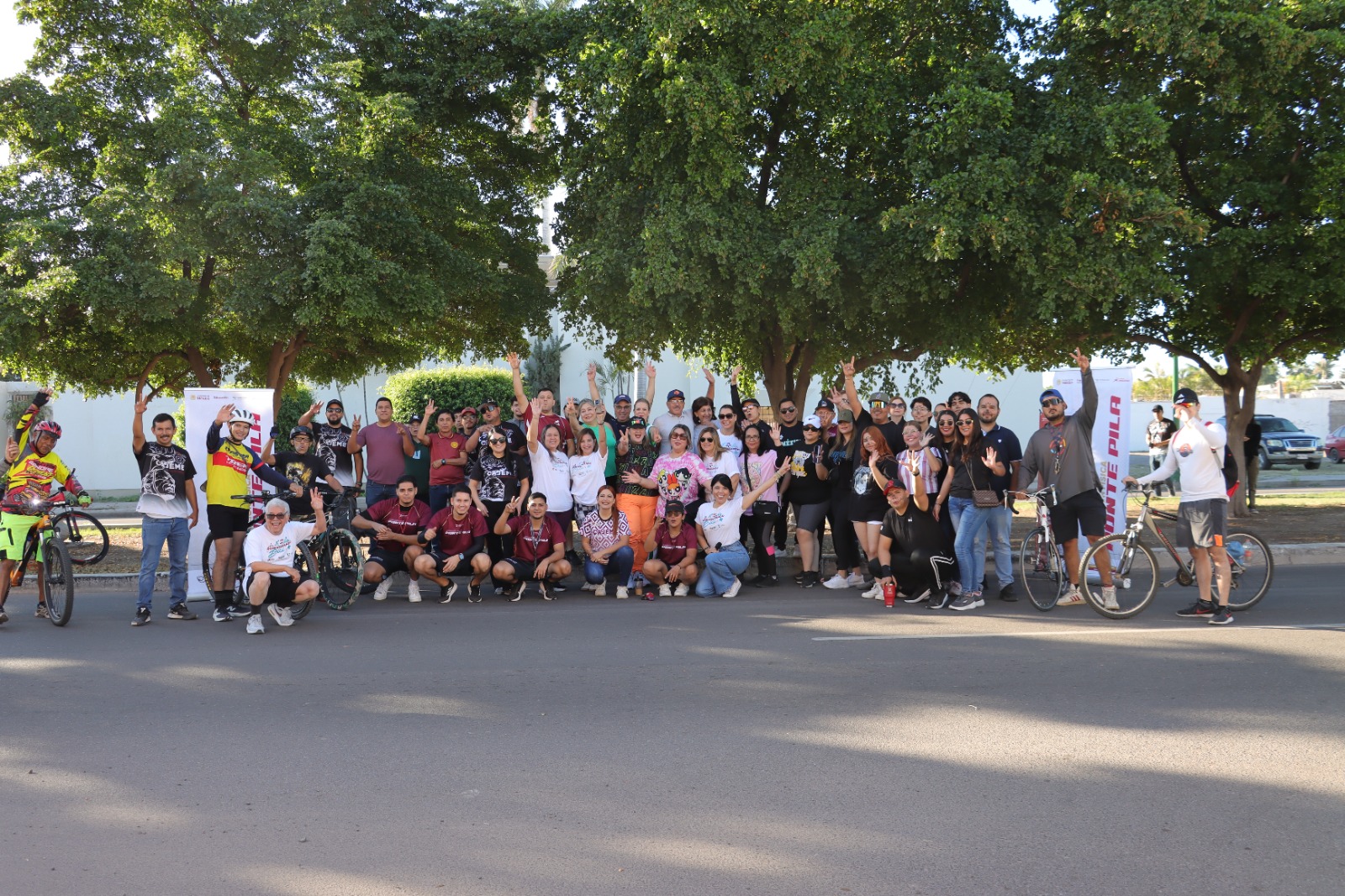Cajeme celebra el Día de Muertos sobre ruedas con “Domingueando en Bici y +”