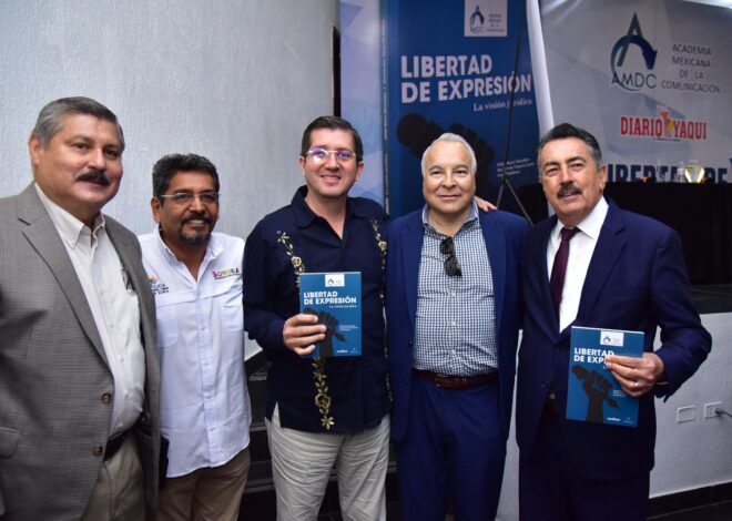 Javier Lamarque destaca la importancia de la libertad de expresión durante presentación de libro