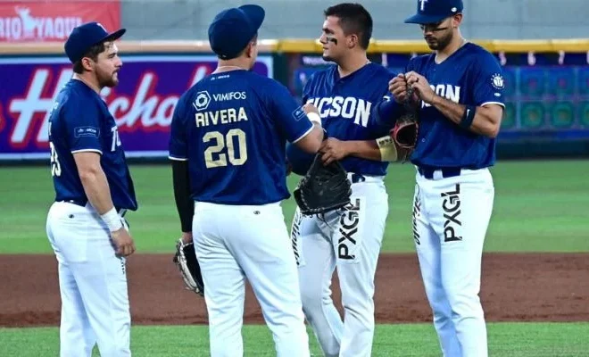 ¡Tito Valenzuela encendido! Yaquis barre al Tucson Baseball Team y enciende el Estadio de Obregón