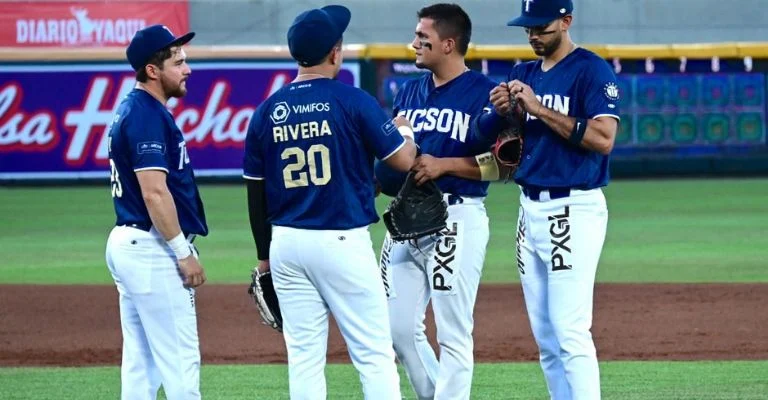 ¡Tito Valenzuela encendido! Yaquis barre al Tucson Baseball Team y enciende el Estadio de Obregón