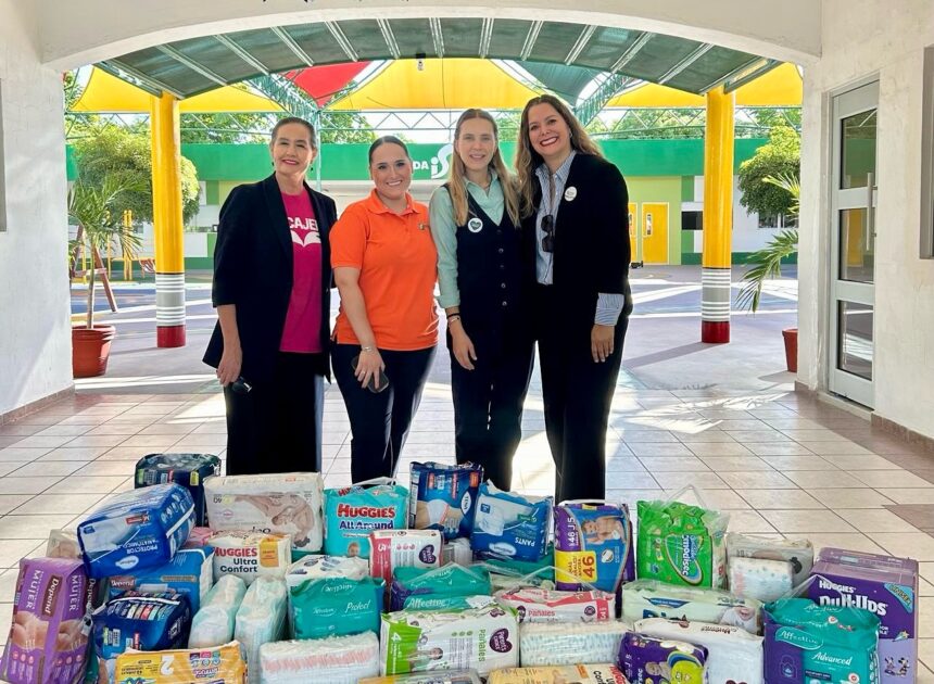 Instituto Senda Futura se une a la campaña +Pañales 2025 del DIF Cajeme