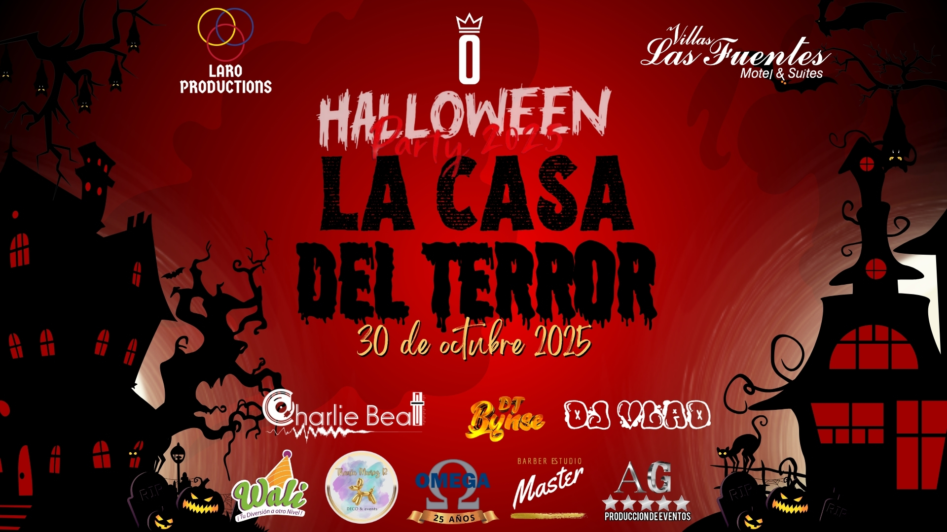 Halloween Party 2025 promete una noche de terror y locura en O Bar