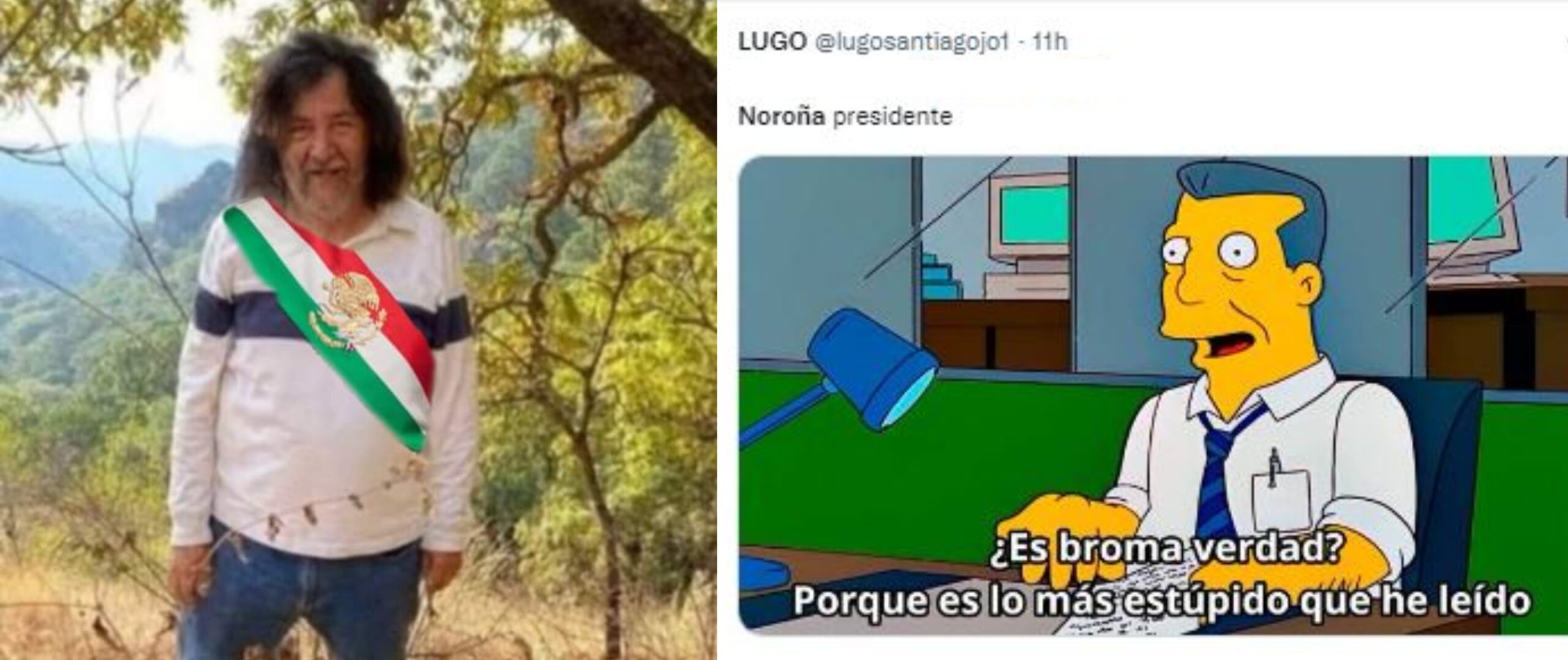 Noroña viaja a Palestina con licencia del Senado