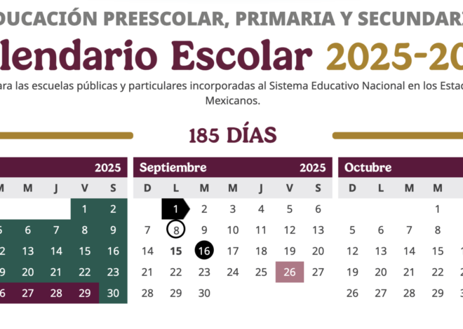 SEP confirma puente en Halloween para estudiantes de Cajeme