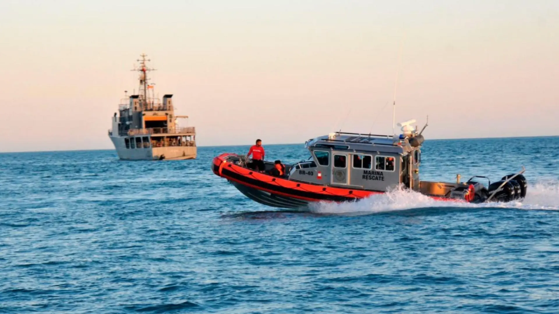 SEMAR localiza embarcación con 28 menores presuntamente secuestrados rumbo a Topolobampo