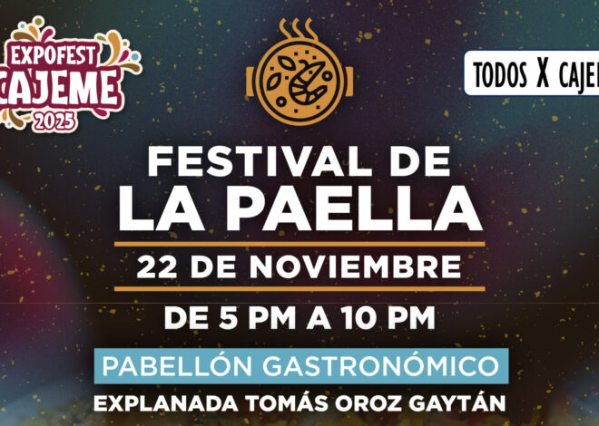 ¡Los festivales gastronómicos más deliciosos llegan a la ExpoFest Cajeme 2025!