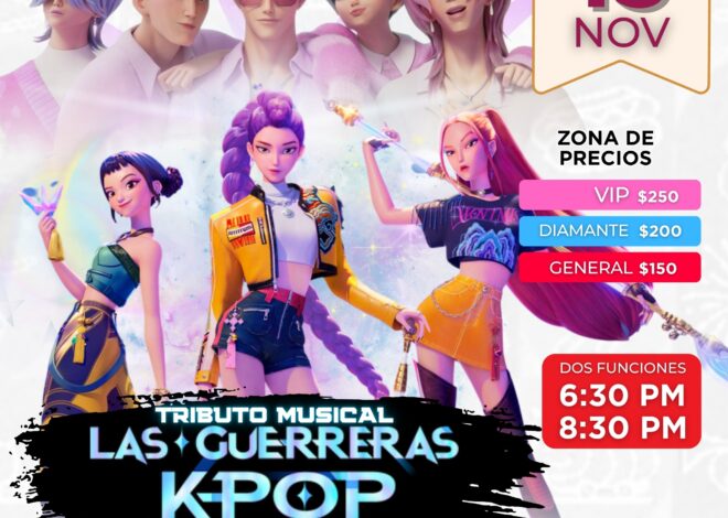 Las Guerreras K-Pop vuelven a Ciudad Obregón