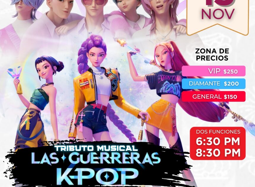 Las Guerreras K-Pop vuelven a Ciudad Obregón