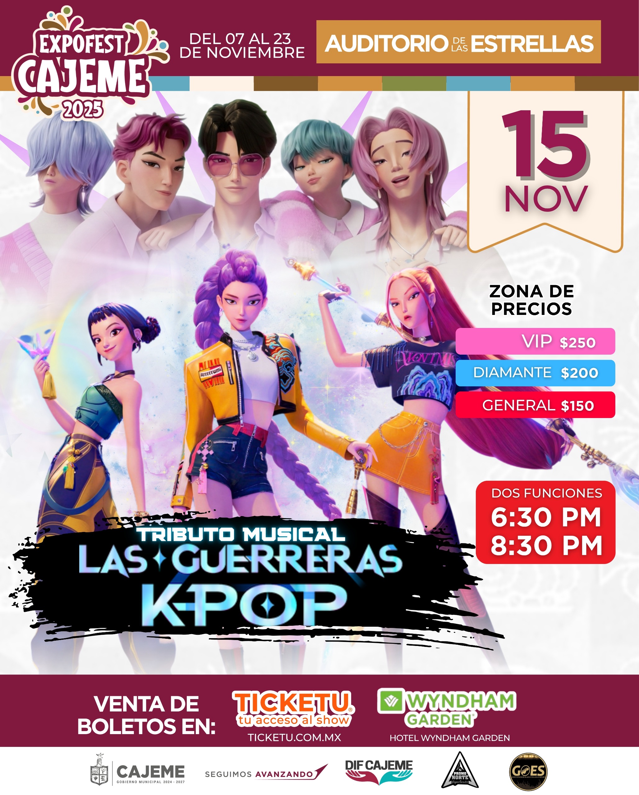 Las Guerreras K-Pop vuelven a Ciudad Obregón