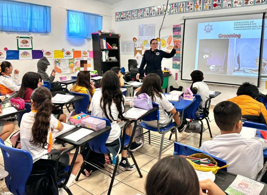 Pláticas preventivas llegan a más primarias de Cajeme para proteger a la niñez