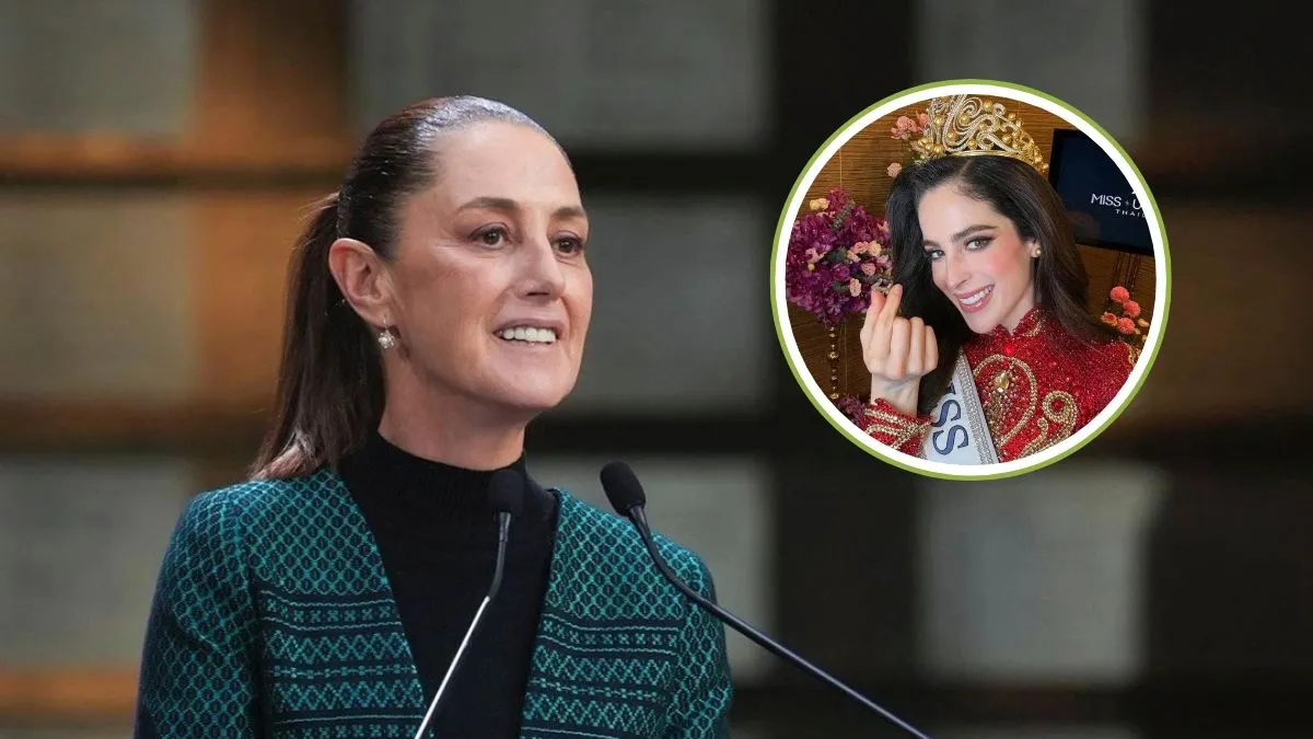 Sheinbaum reconoce a Fátima Bosch por “levantar la voz” tras ganar Miss Universo