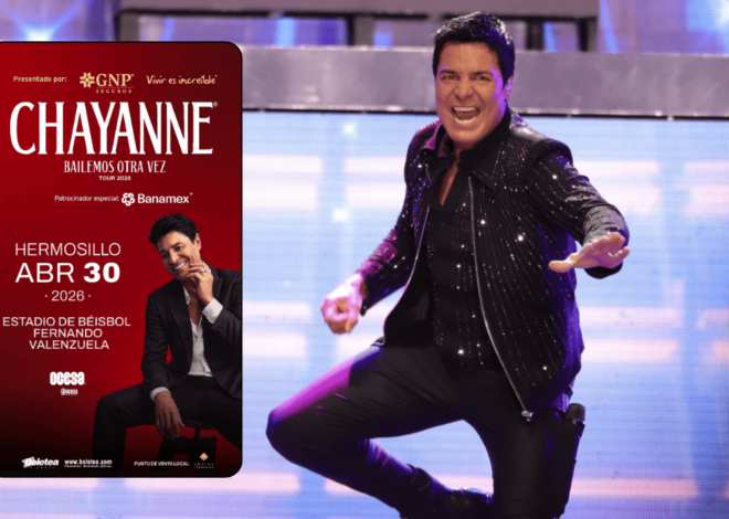 ¡El papá de todos está de vuelta! Chayanne regresa a Sonora con un concierto inolvidable