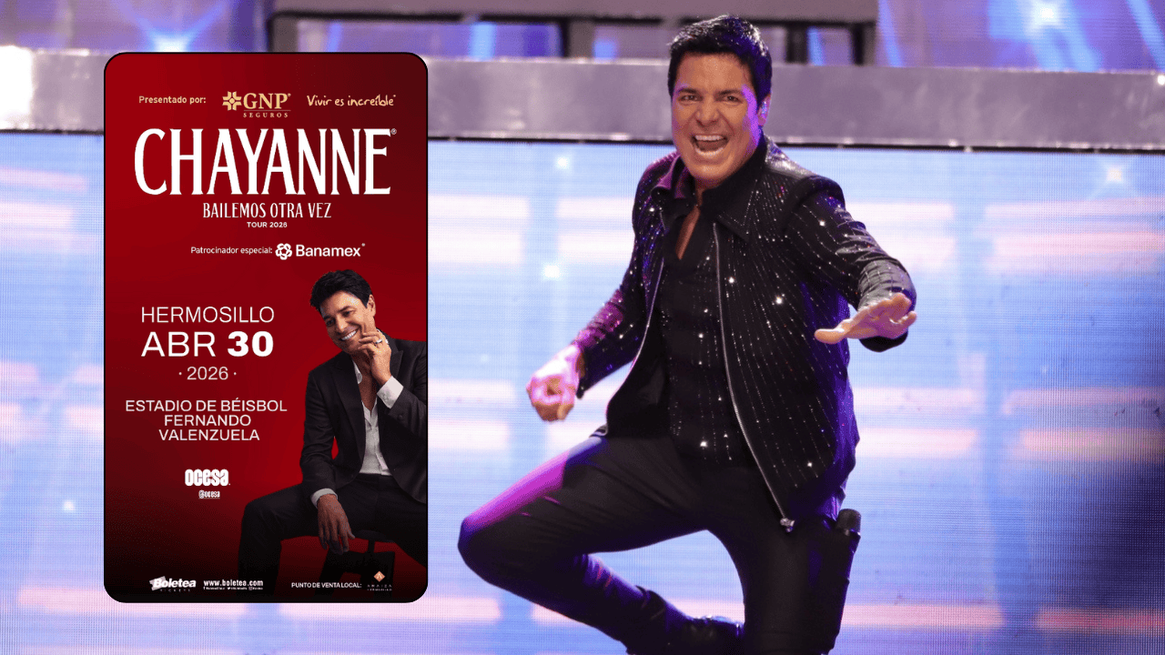 ¡El papá de todos está de vuelta! Chayanne regresa a Sonora con un concierto inolvidable