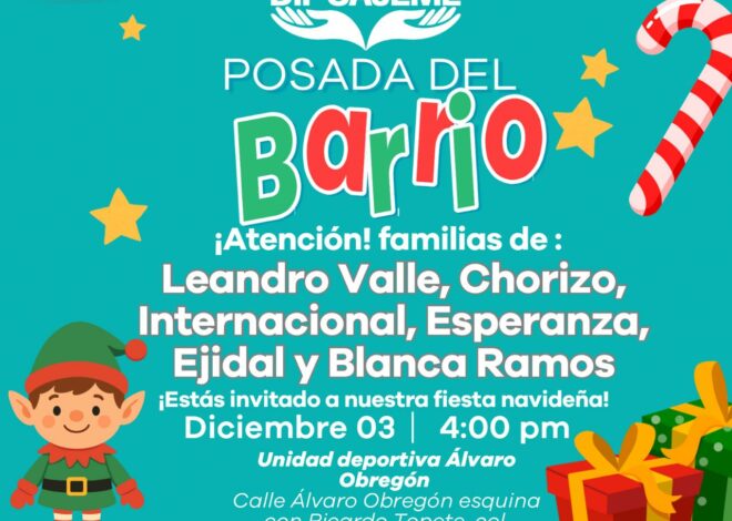 DIF invita a Posada del Barrio