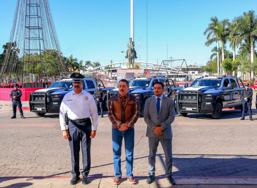 Cajeme recibe cinco nuevas patrullas