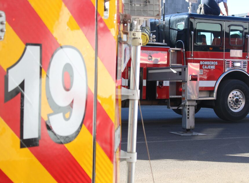 Lamarque equipa a Bomberos Cajeme: nuevas unidades, herramientas y energía solar