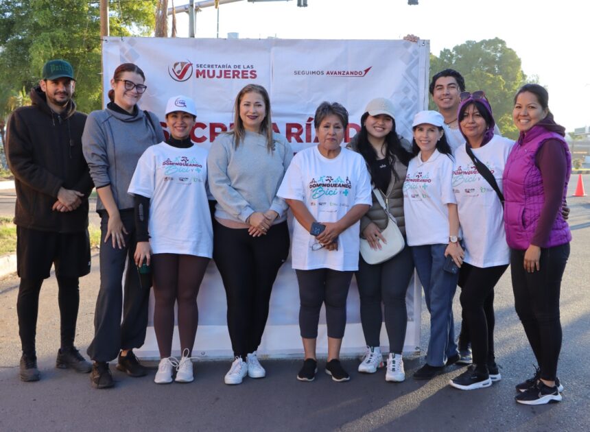 Domingueando en Bici y + une a familias de Cajeme