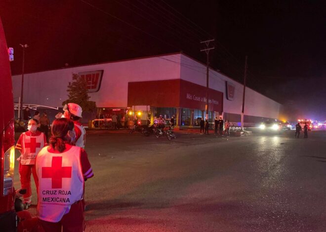 Incendio en tienda Ley de Huatabampo activa alerta y refuerza llamado a la prevención