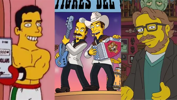 Mexicanos que han aparecido en Los Simpson