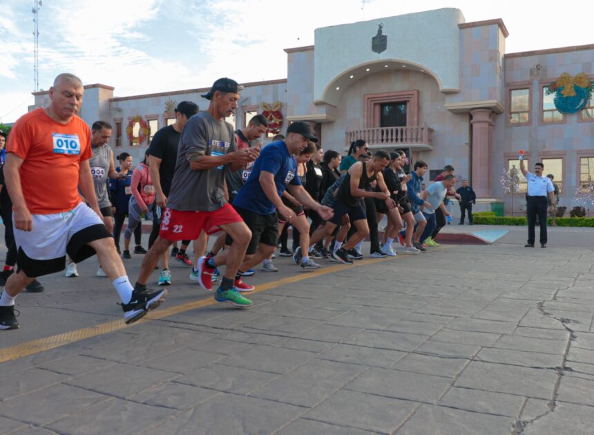 Carrera pedestre abre festejos por el Día del Policía en Cajeme